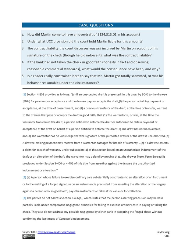 Business Law and the Legal Environment - Page 903